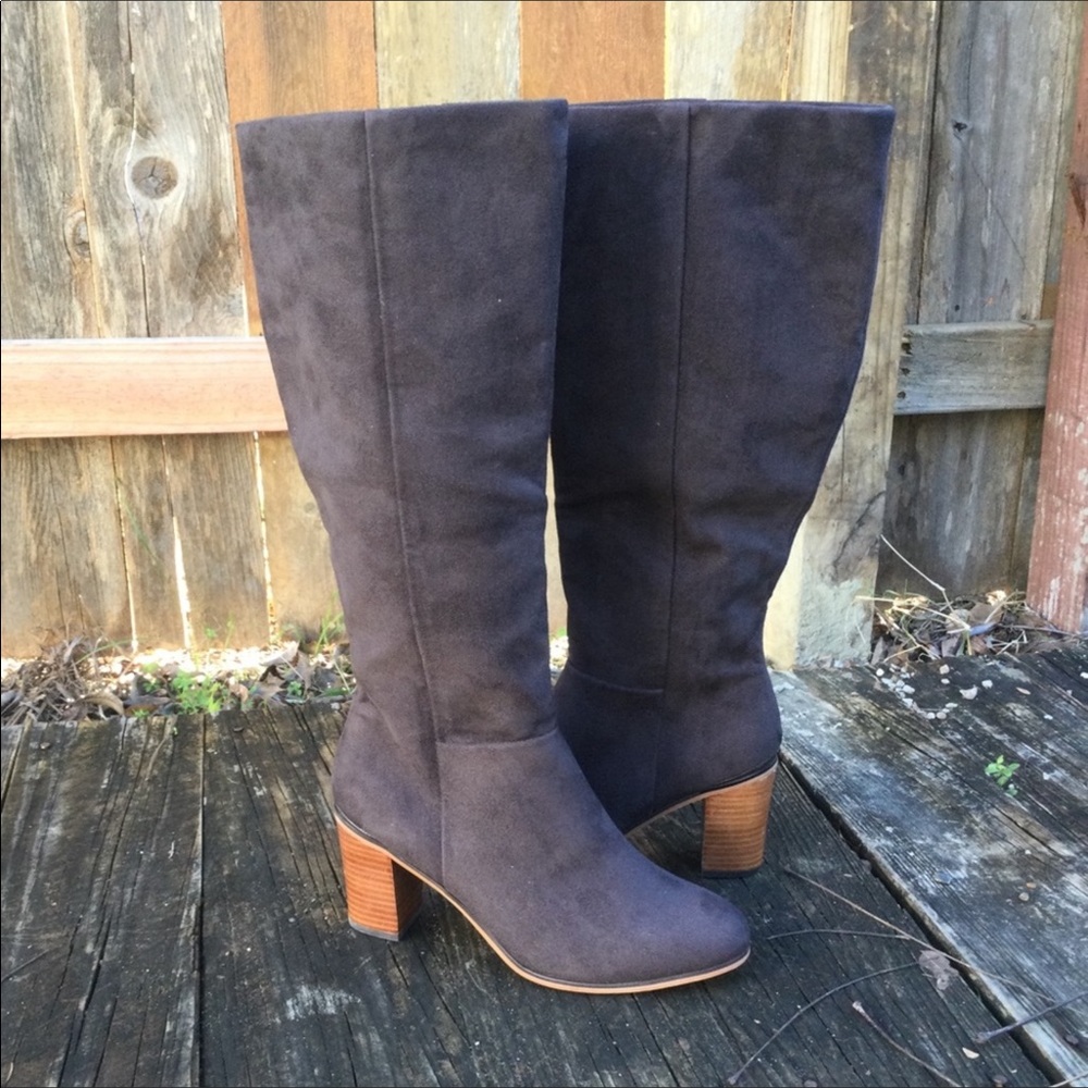 Soft Surroundings Knee High Heeled Boots Size 9M
